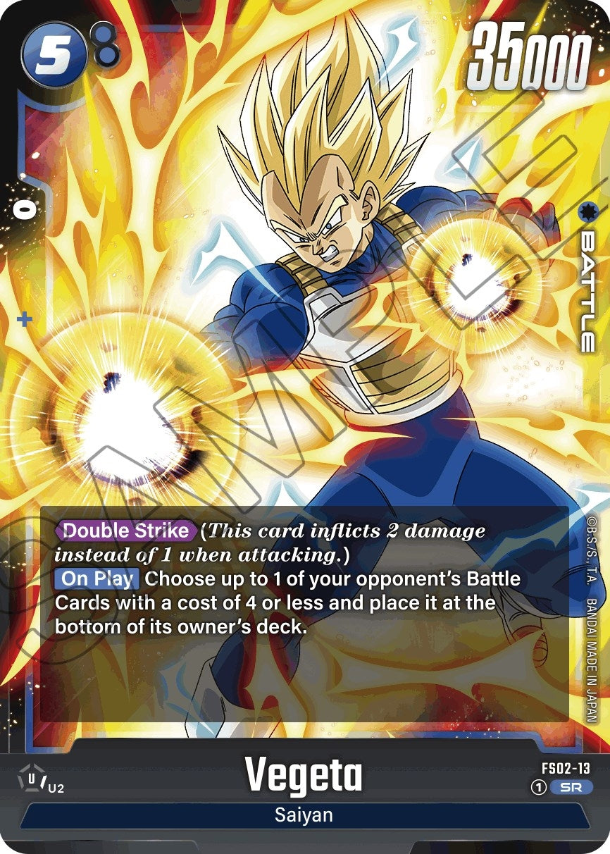 Image for Vegeta - FS02-13 - Dragon Ball Super: Fusion World