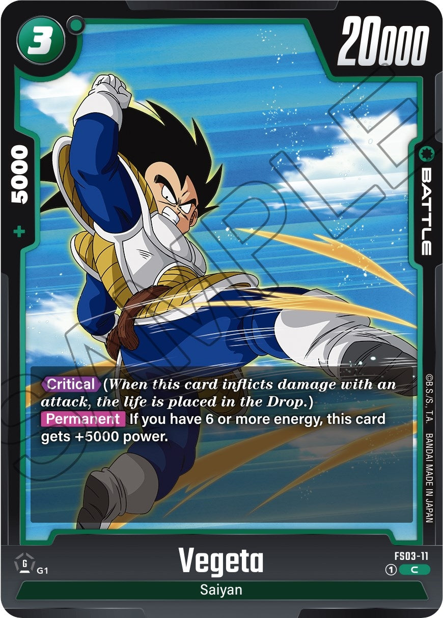 Image for Vegeta - FS03-11 - Dragon Ball Super: Fusion World