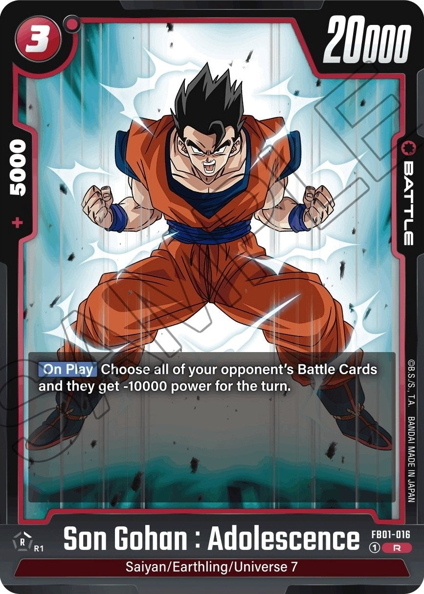 Image for Son Gohan : Adolescence - Dragon Ball Super: Fusion World