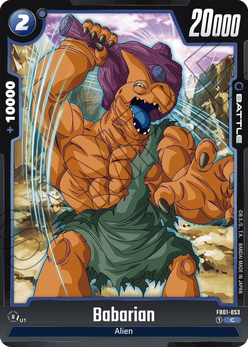 Image for Babarian - Dragon Ball Super: Fusion World