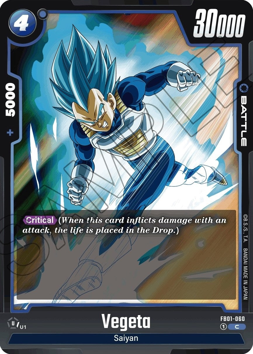 Image for Vegeta - FB01-060 - Dragon Ball Super: Fusion World