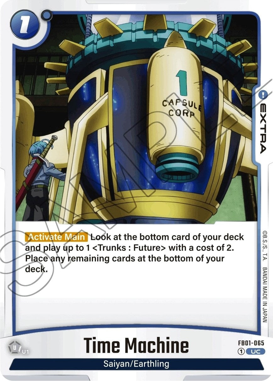 Image for Time Machine - Dragon Ball Super: Fusion World