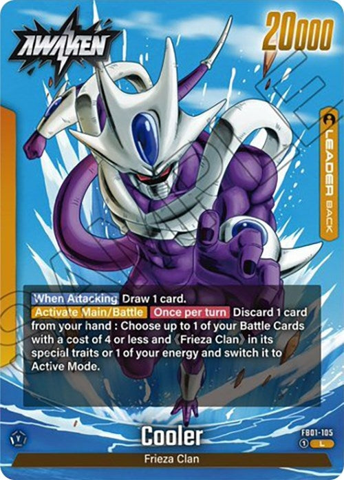 Image for Cooler - FB01-105 - Dragon Ball Super: Fusion World