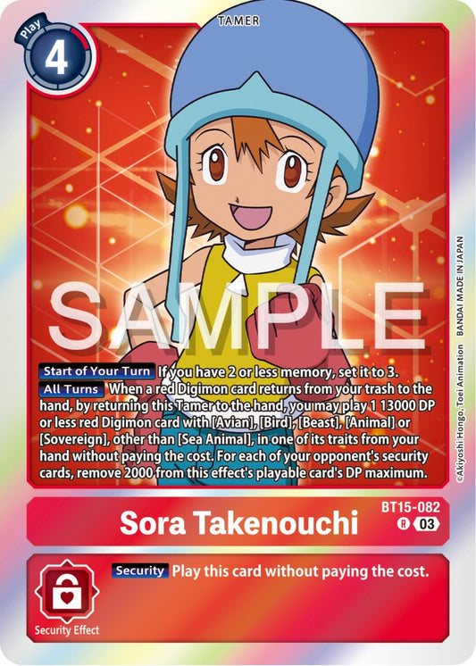 Image for Sora Takenouchi - Digimon Card Game