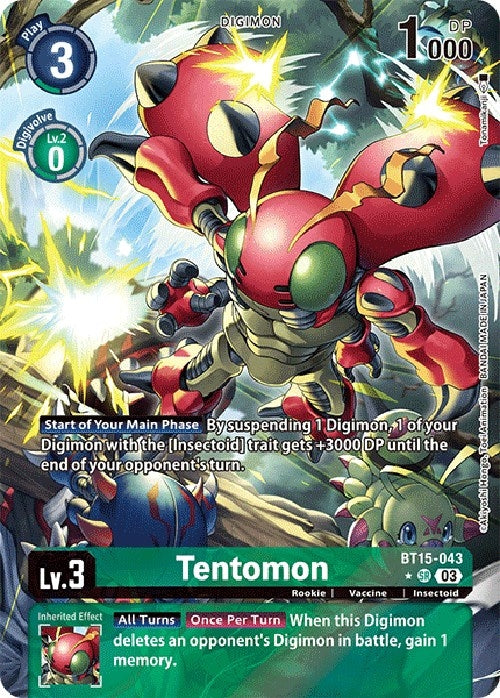Image for Tentomon (Alternate Art) - Digimon Card Game