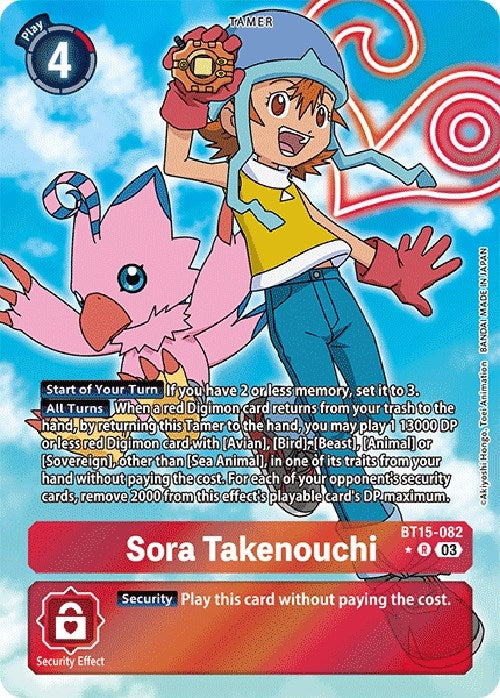 Image for Sora Takenouchi (Alternate Art) - Digimon Card Game