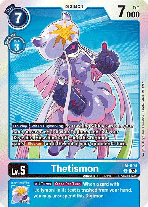 Image for Thetismon (English Exclusive) - Digimon Card Game