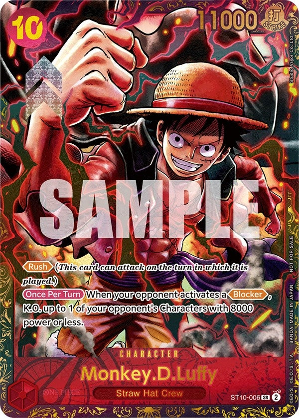 Image for Monkey.D.Luffy - ST10-006 - One Piece Card Game