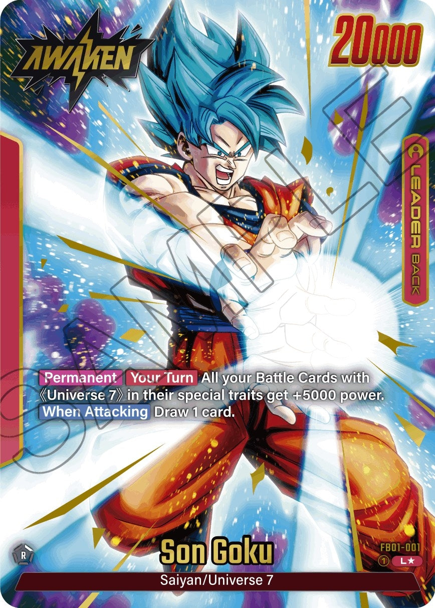 Image for Son Goku - FB01-001 (Alternate Art) - Dragon Ball Super: Fusion World