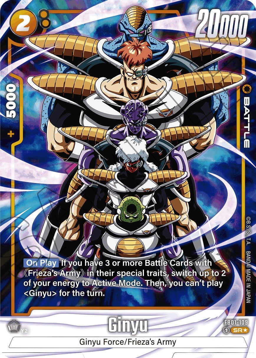 Image for Ginyu - FB01-109 (Alternate Art) - Dragon Ball Super: Fusion World