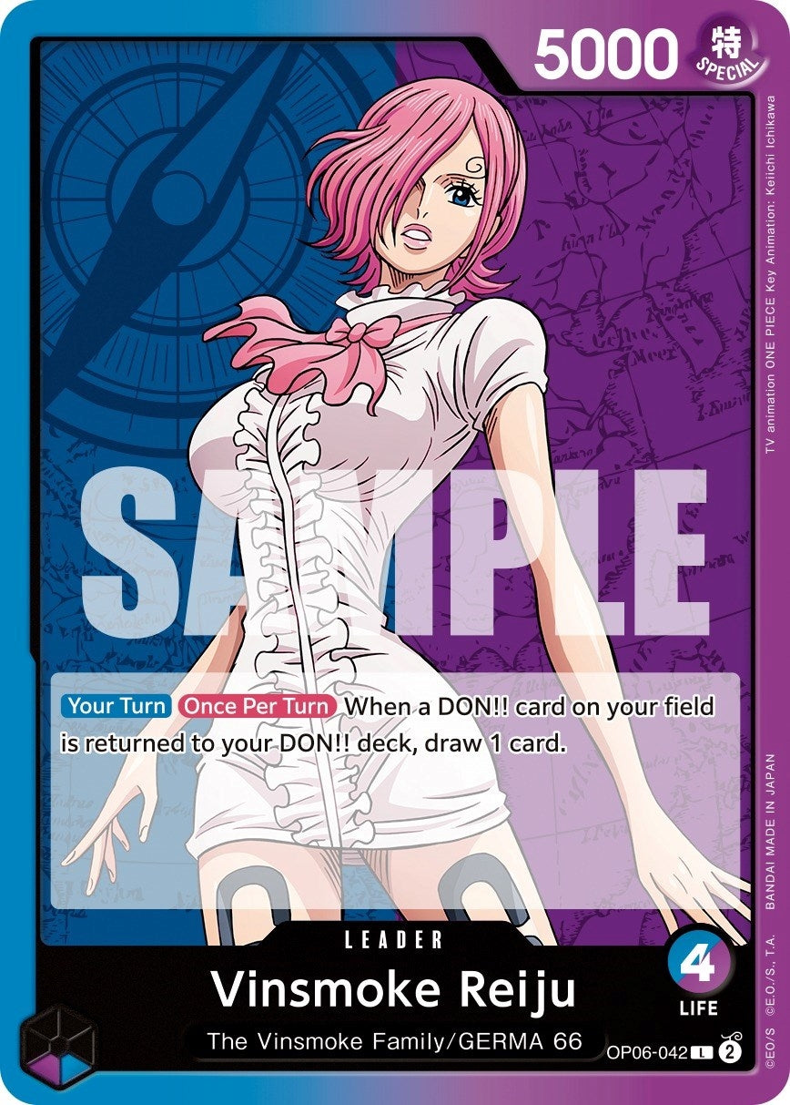 Image for Vinsmoke Reiju (042) - One Piece Card Game