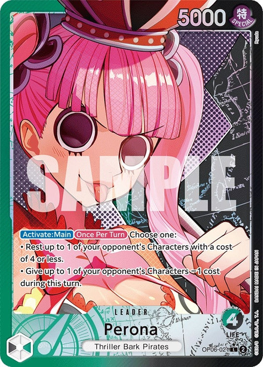 Image for Perona (021) (Alternate Art) - One Piece Card Game