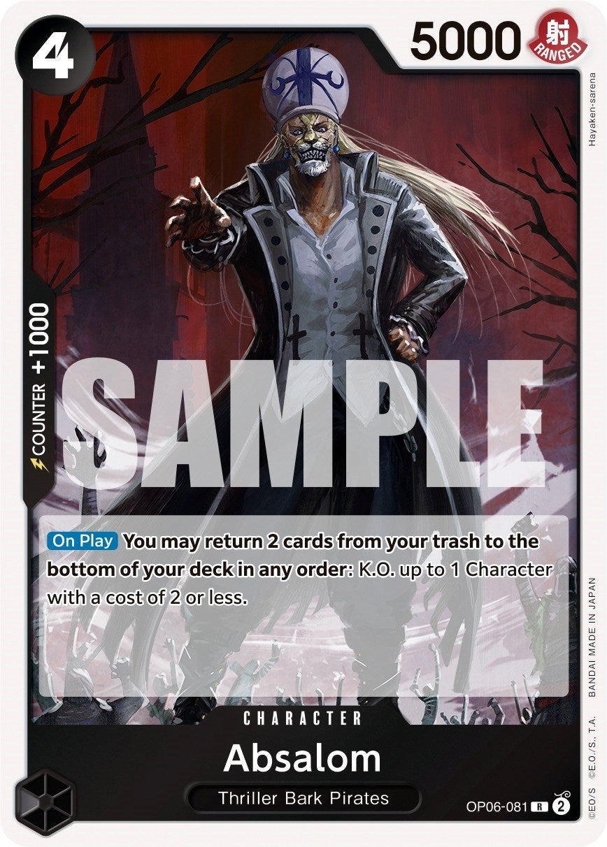 Image for Absalom - One Piece Card Game