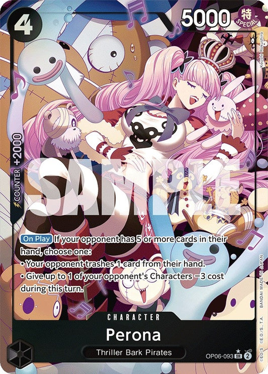 Image for Perona (093) (Alternate Art) - One Piece Card Game