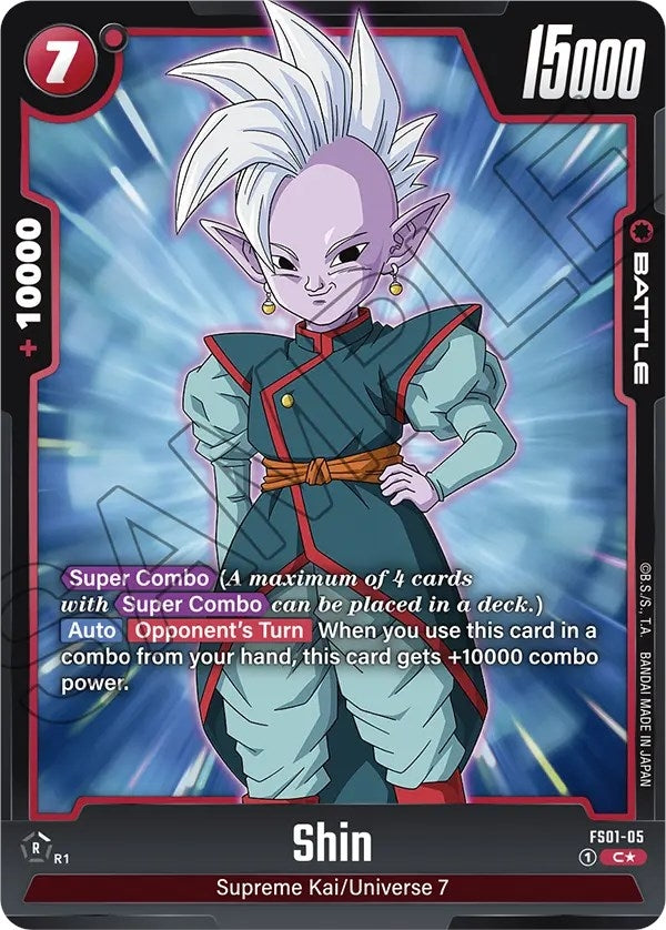 Image for Shin (Bonus Pack Alternate Art) - Dragon Ball Super: Fusion World