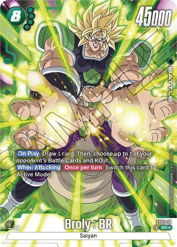 Image for Broly : BR (Bonus Pack Alternate Art) - Dragon Ball Super: Fusion World