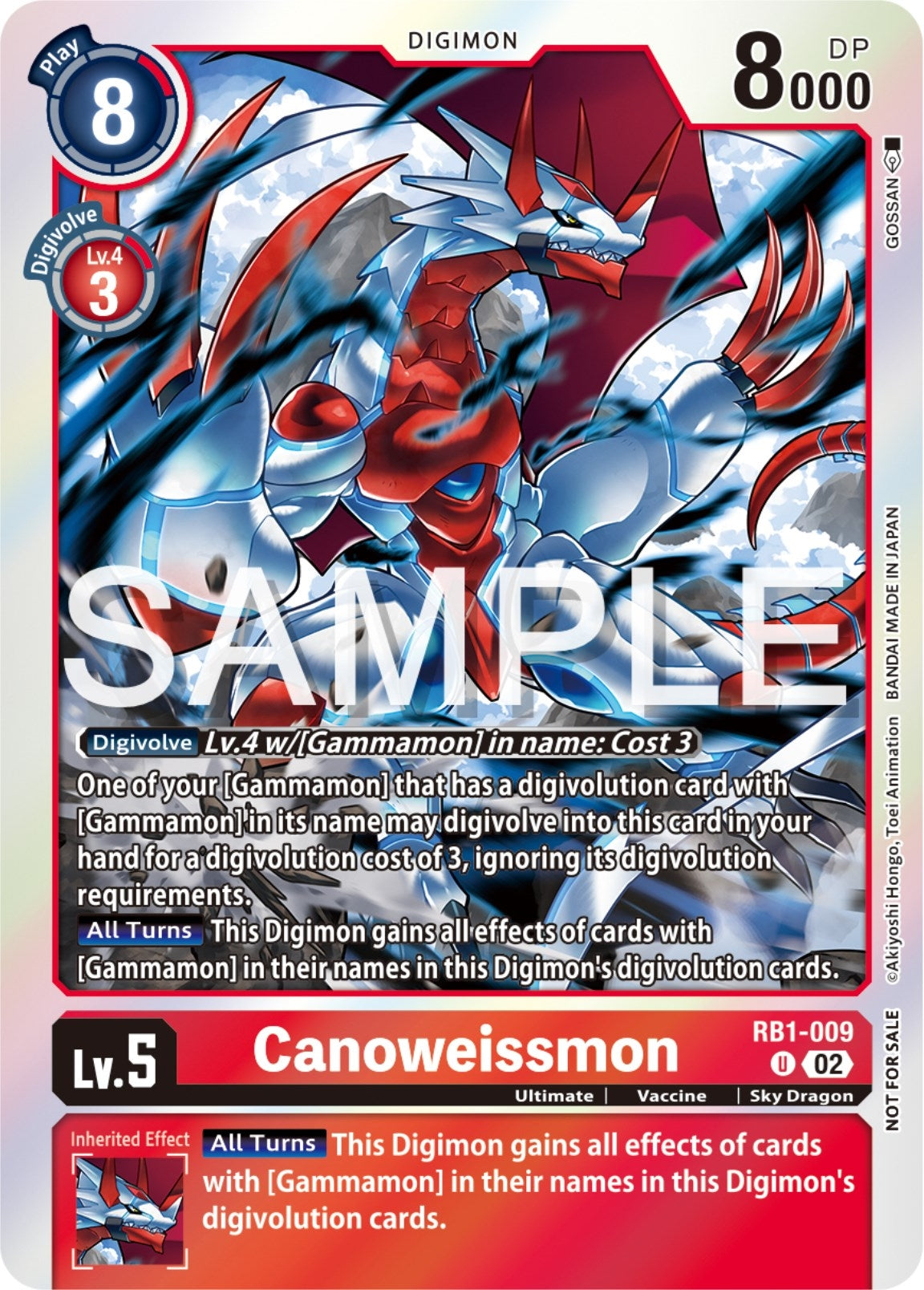 Image for Canoweissmon (Event Pack 6) - Digimon Card Game