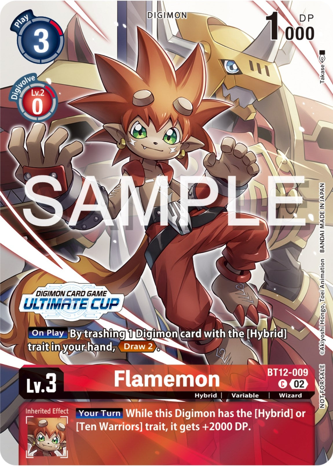 Image for Flamemon (Ultimate Cup 2024) - Digimon Card Game