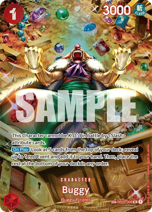 Image for Buggy (SP) - One Piece Card Game