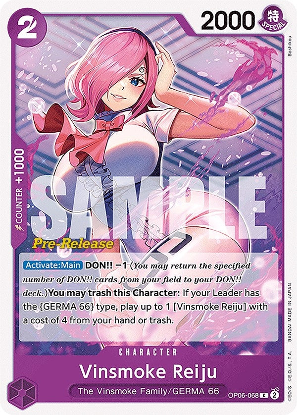 Image for Vinsmoke Reiju (068) - One Piece Card Game
