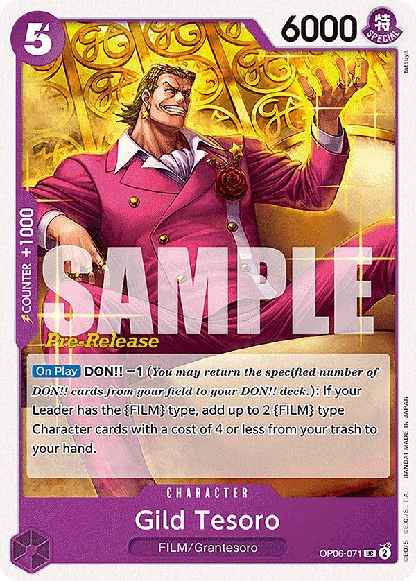 Image for Gild Tesoro - One Piece Card Game
