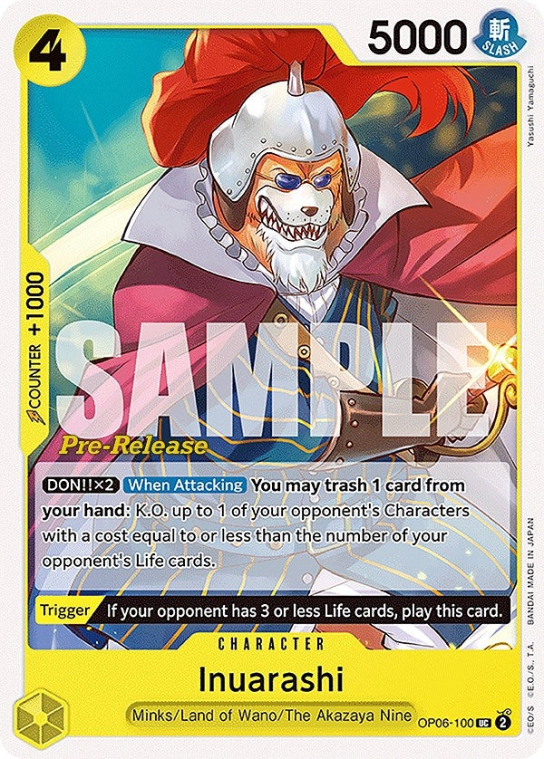 Image for Inuarashi - One Piece Card Game