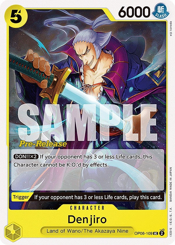Image for Denjiro - One Piece Card Game