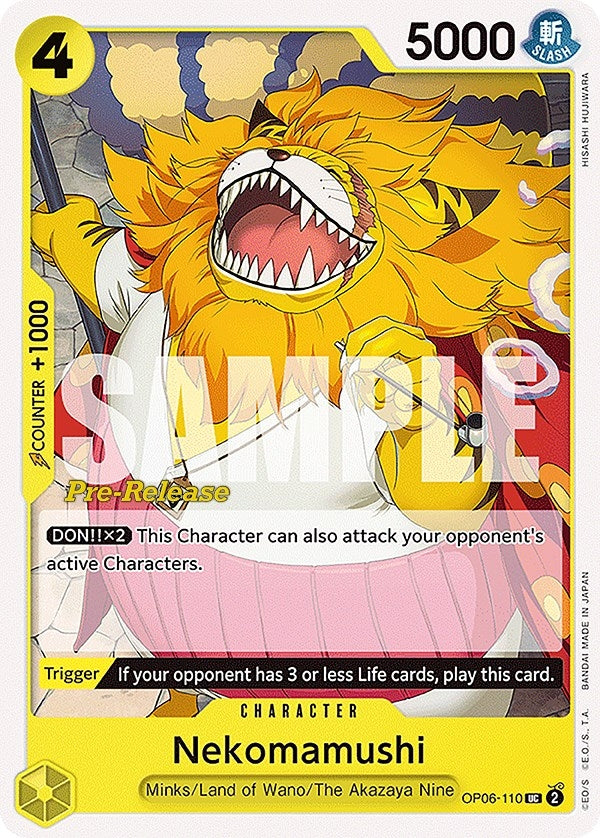 Image for Nekomamushi - One Piece Card Game