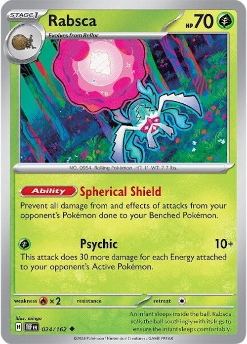 Image for Rabsca - Pokemon