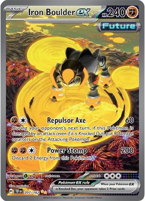 Image for Iron Boulder ex - Pokemon
