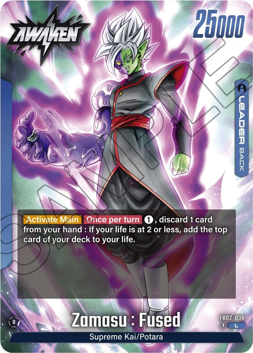 Image for Zamasu : Fused - FB02-036 - Dragon Ball Super: Fusion World