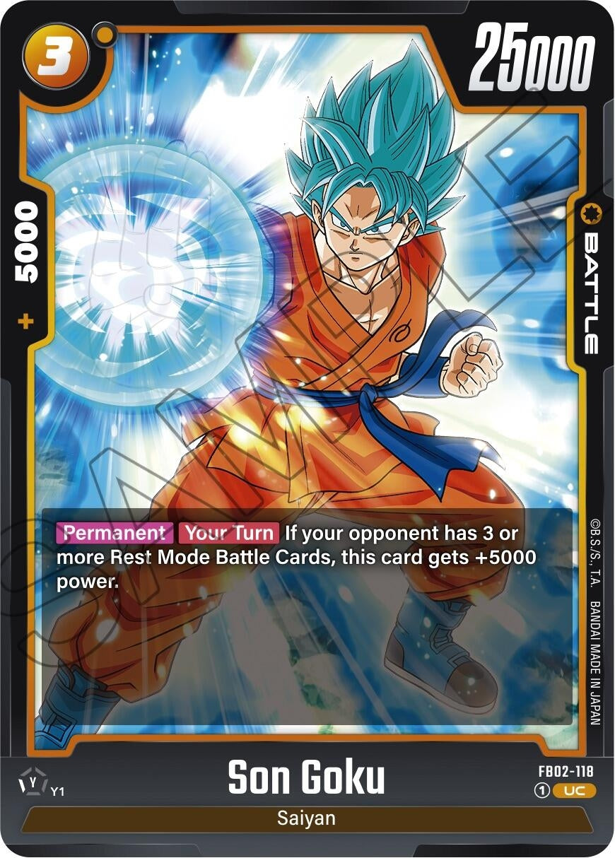 Image for Son Goku - FB02-118 - Dragon Ball Super: Fusion World