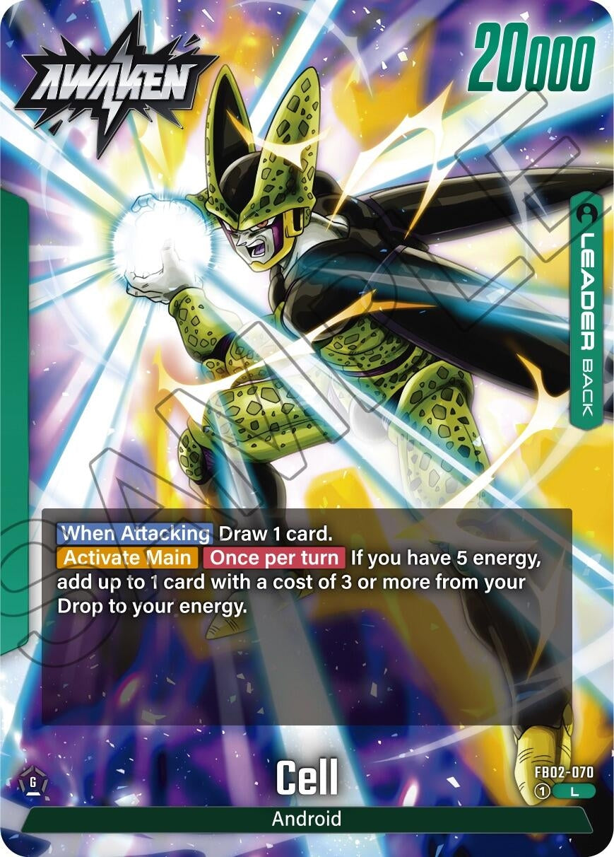 Image for Cell - FB02-070 - Dragon Ball Super: Fusion World
