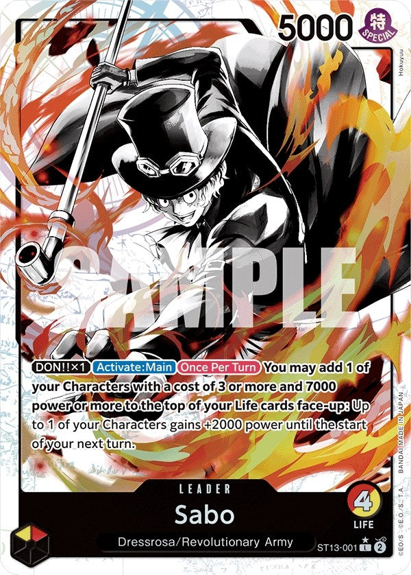 Image for Sabo (001) (Parallel) - One Piece Card Game