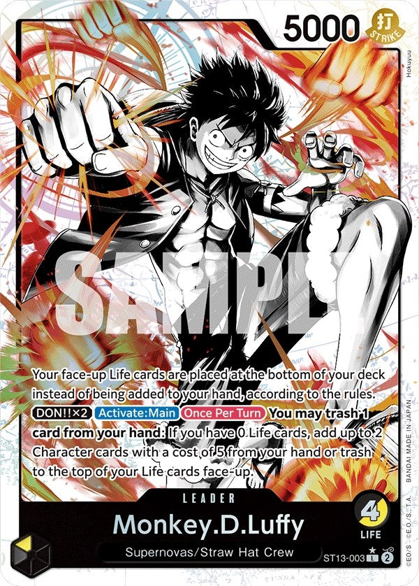 Image for Monkey.D.Luffy (003) (Parallel) - One Piece Card Game