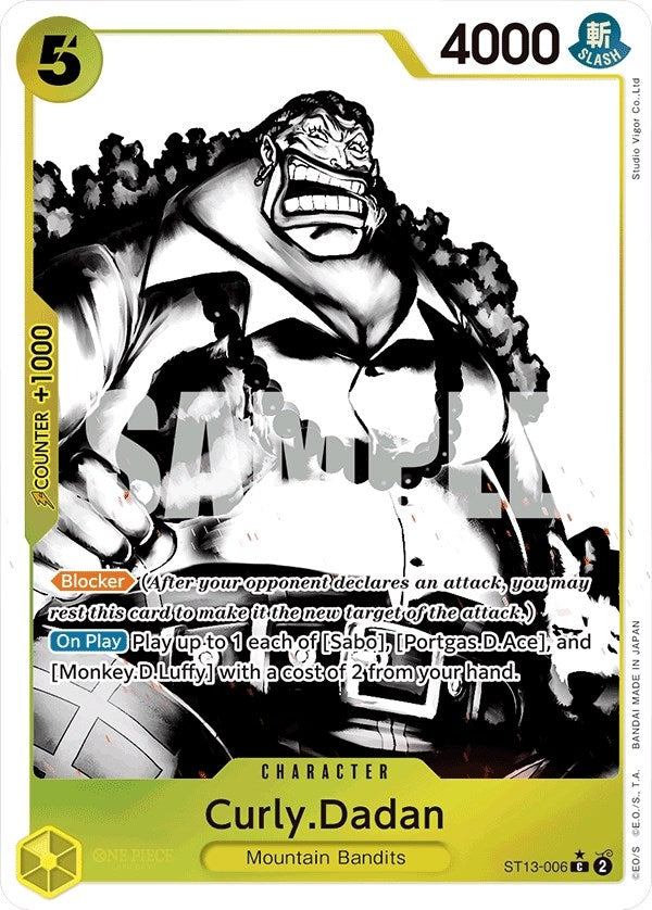 Image for Curly.Dadan (Parallel) - One Piece Card Game