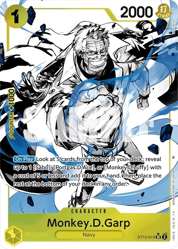 Image for Monkey.D.Garp (Parallel) - One Piece Card Game