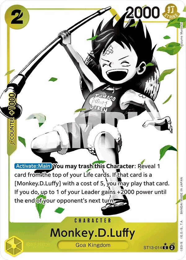 Image for Monkey.D.Luffy (014) (Parallel) - One Piece Card Game