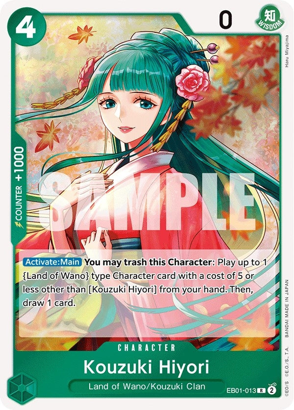 Image for Kouzuki Hiyori - One Piece Card Game