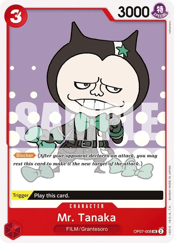 Image for Mr. Tanaka - One Piece Card Game