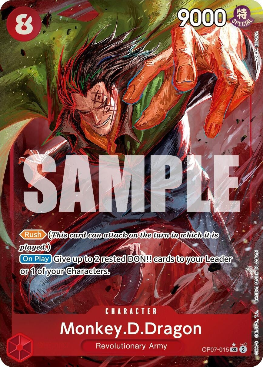 Image for Monkey.D.Dragon (015) (Parallel) - One Piece Card Game