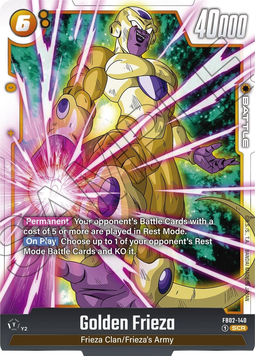 Image for Golden Frieza - Dragon Ball Super: Fusion World