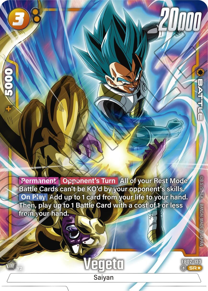 Image for Vegeta - FB02-133 (Alternate Art) - Dragon Ball Super: Fusion World