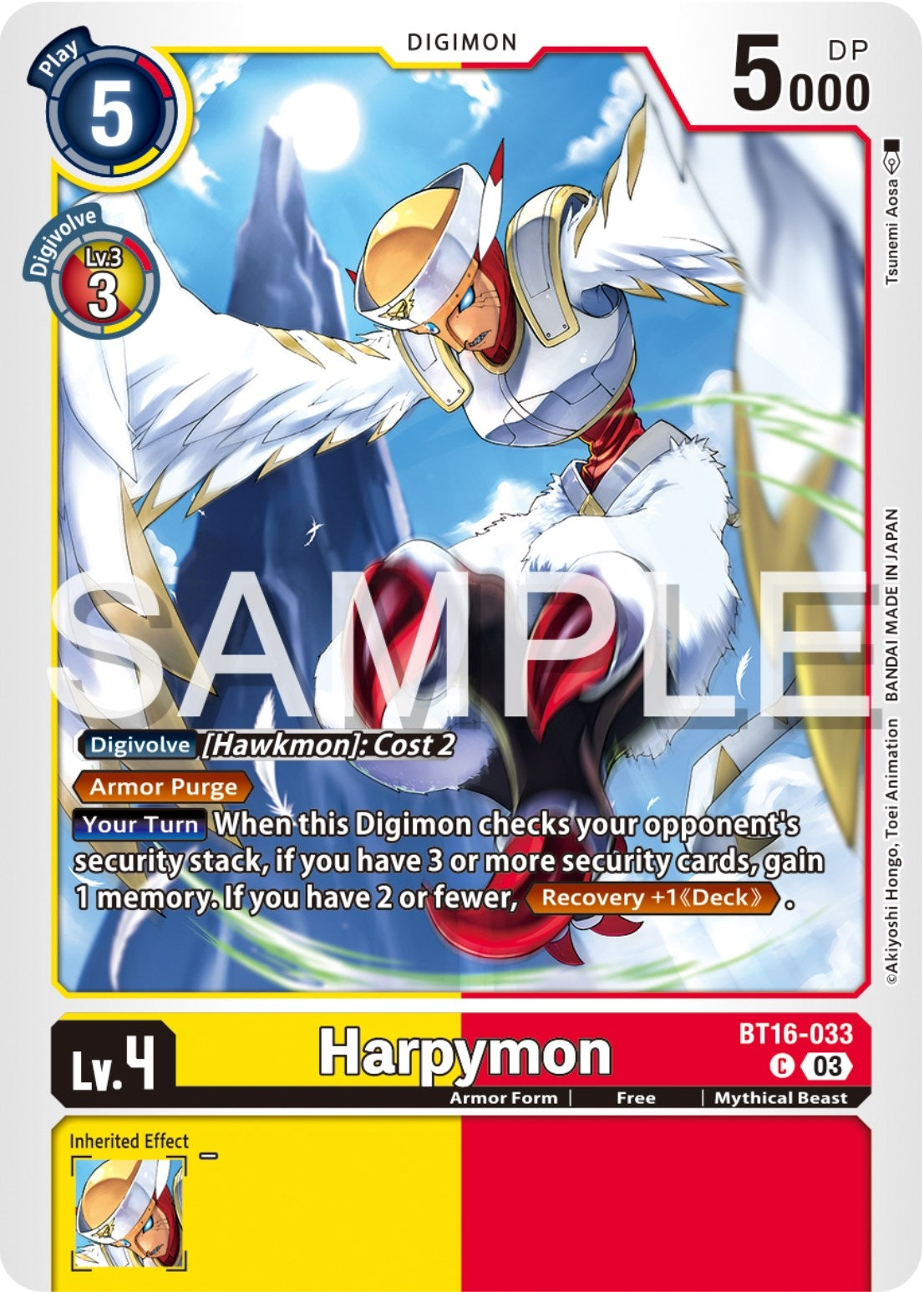Image for Harpymon - Digimon Card Game