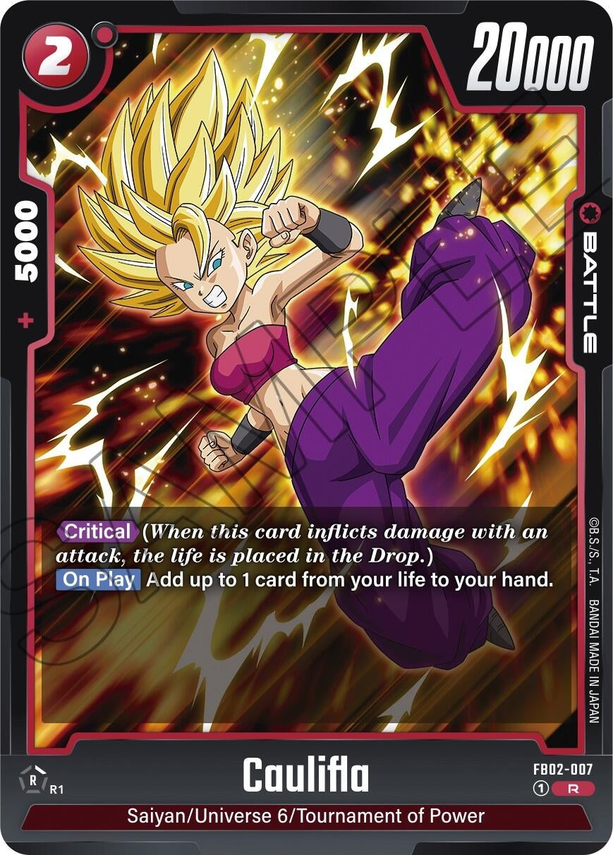 Image for Caulifla - FB02-007 - Dragon Ball Super: Fusion World