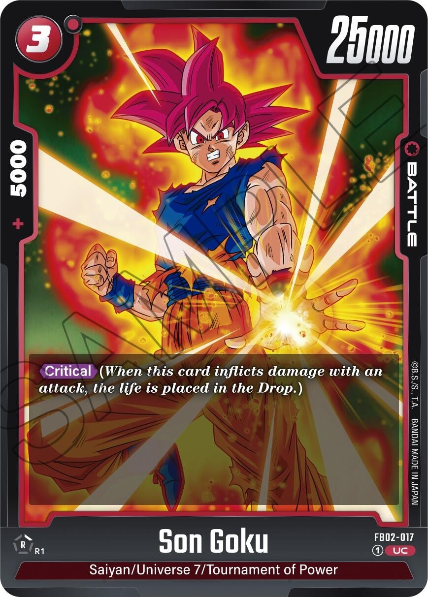 Image for Son Goku - FB02-017 - Dragon Ball Super: Fusion World