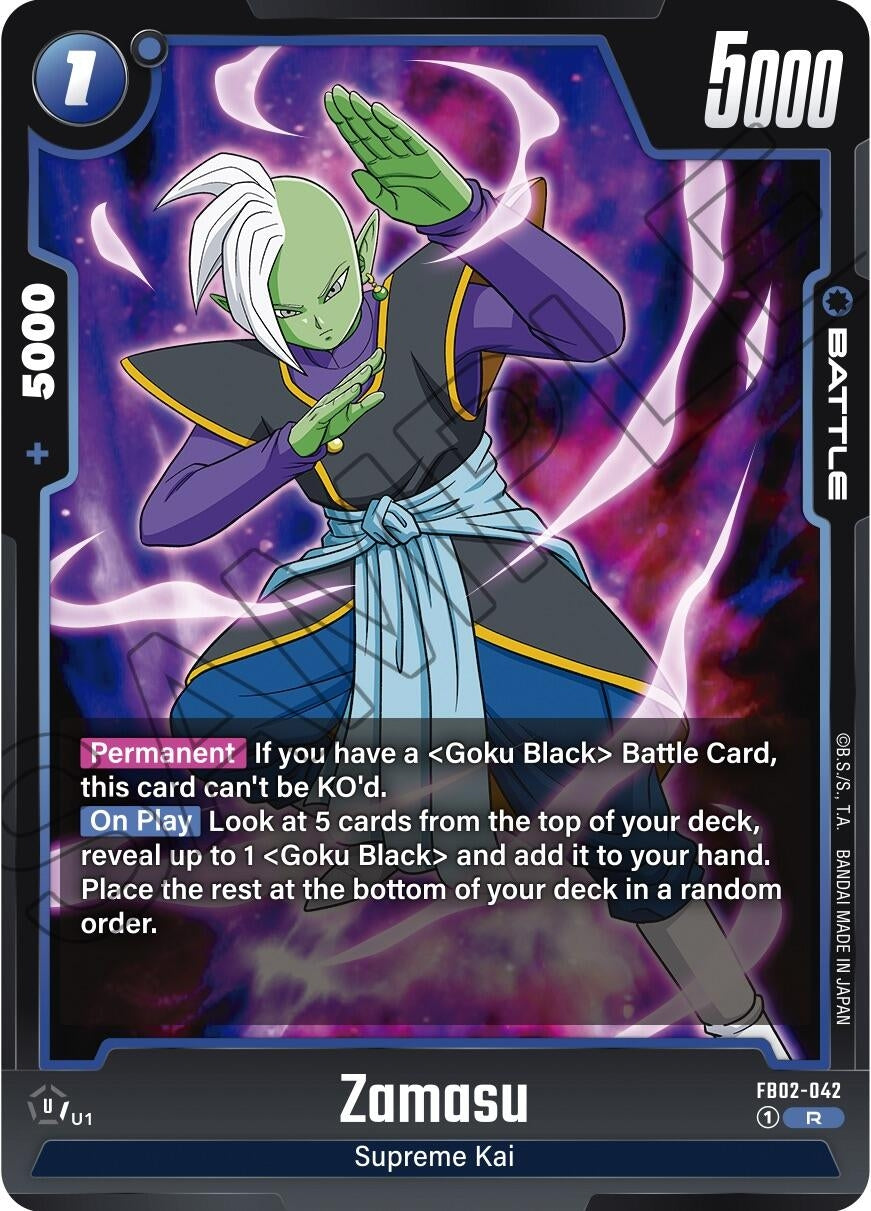 Image for Zamasu - FB02-042 - Dragon Ball Super: Fusion World