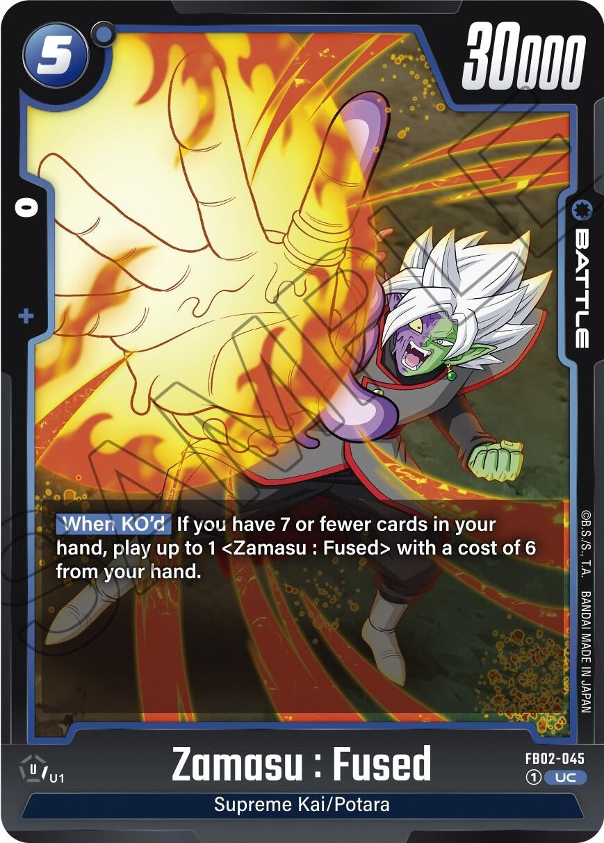 Image for Zamasu : Fused - FB02-045 - Dragon Ball Super: Fusion World