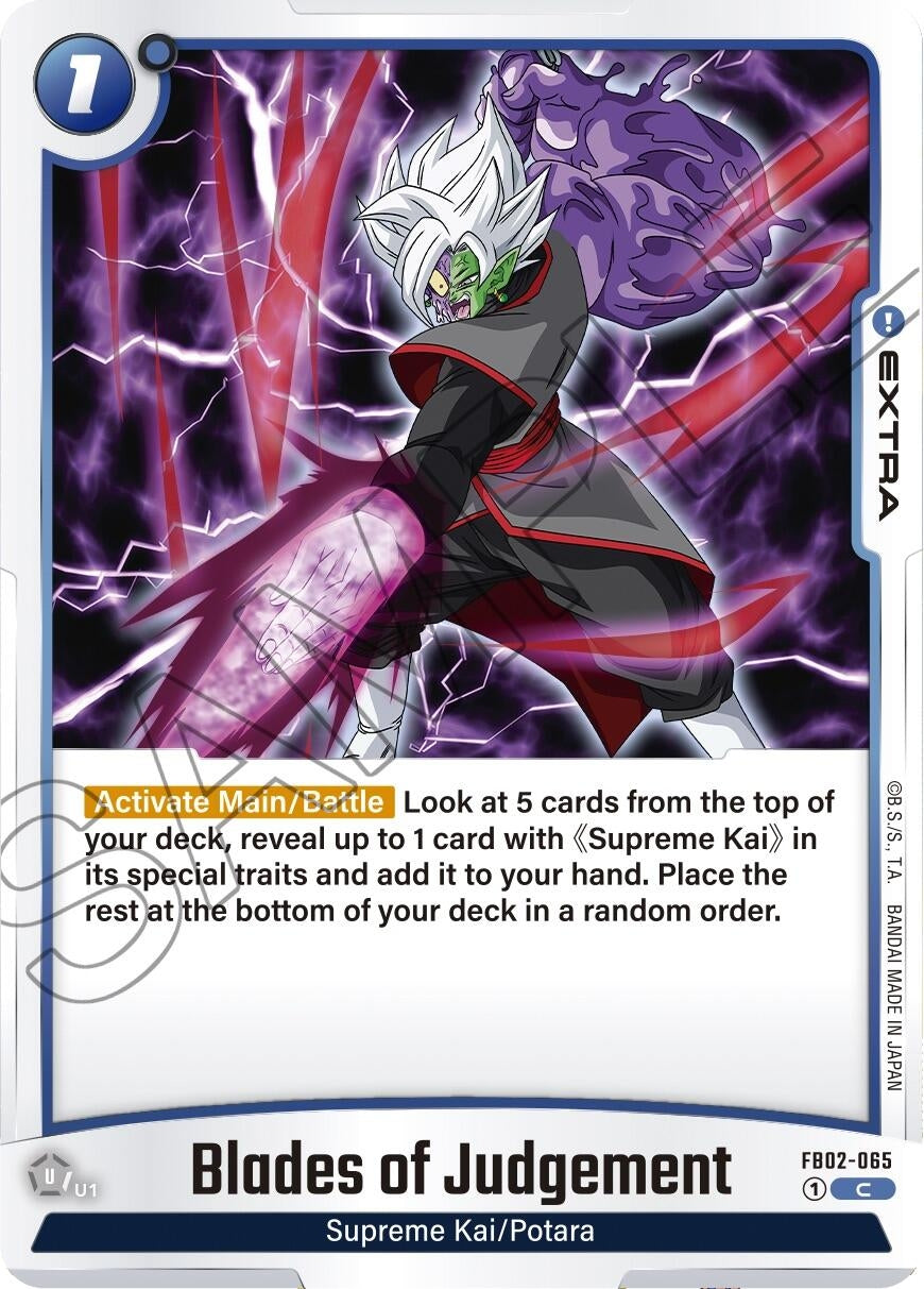 Image for Blades of Judgement - Dragon Ball Super: Fusion World