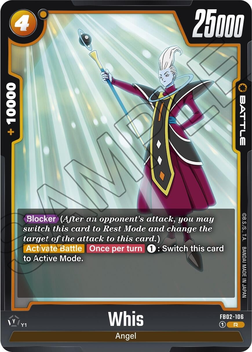 Image for Whis - FB02-106 - Dragon Ball Super: Fusion World